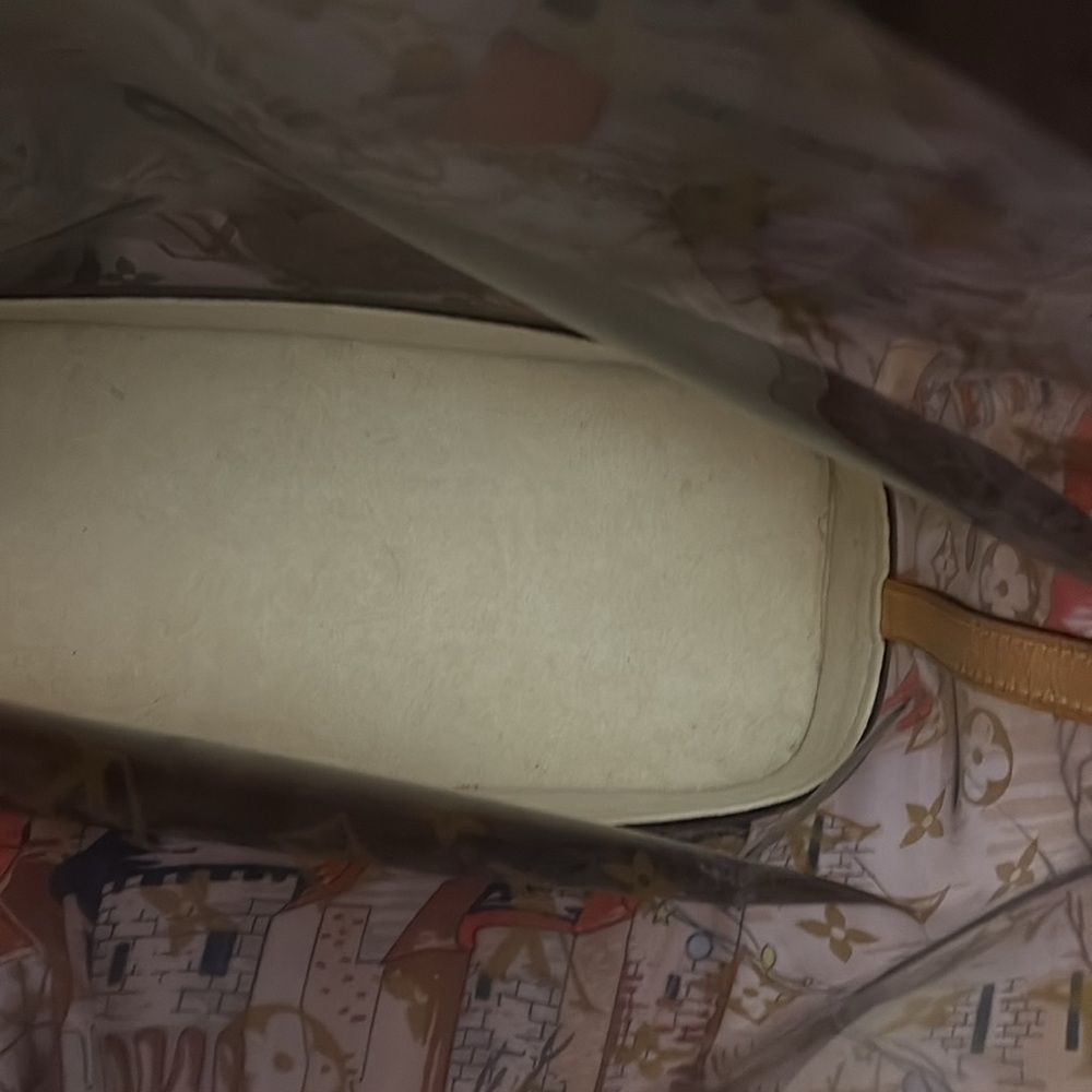 Louis Vuitton Transparent Monogram Tote with Brown Accents- used - Picture 5 of 12